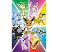 GB Eye, Pokemon, Eevee Evolution, Maxi Poster