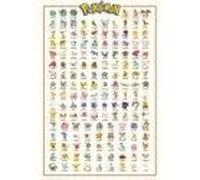 Gb Eye - Pokemon - Poster Maxi 91,5x61 - Kanto151 Anglais