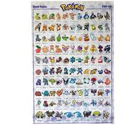 GB Eye - POKEMON Poster Sinnoh Pokémon Allemand (91,5 x 61 cm)