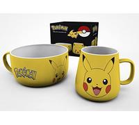 GB EYE - POKEMON Set Petit Déjeuner Mug + Bol Pikachu