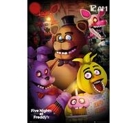 Poster Five Nights at Freddy's - Papier Glacé - 91x61cm