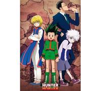 GB eye - Poster HUNTER X HUNTER Héros - Produit Officiel - Affiche - Dimensions 91,5 x 61 cm