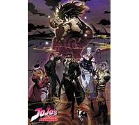 Poster Jojo's Bizarre Adventure Groupe - Papier Glacé - 91x61cm