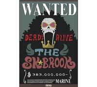 GB Eye Affiche ONE PIECE Wanted Brook Wano 52 x 38 cm