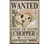 GB eye - ONE PIECE Poster Wanted Chopper Wano (52 x 38 cm)