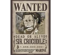 GB eye - ONE PIECE Poster Wanted Crocodile Wano (52 x 38 cm)