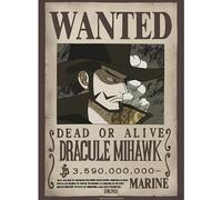 GB eye - ONE PIECE Poster Wanted Mihawk Wano (52 x 38 cm)