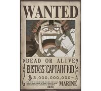 GB eye - Poster ONE PIECE Wanted (WANTED Eustass Captain Kid)