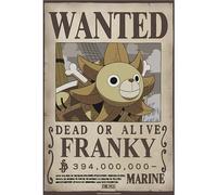 GB eye - ONE PIECE Poster Wanted Franky Wano (52 x 38 cm)