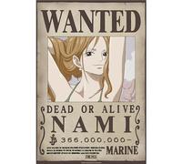 GB Eye Affiche ONE PIECE Wanted Nami Wano 52 x 38 cm