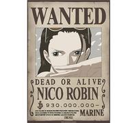 GB Eye – Affiche ONE PIECE « WANTED » Nico Robin Wano – 52 x 38 cm