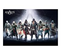 GB Eye Poster représentant Les Personnages d'Assassins Creed Grand Format 61 x 91,5 cm