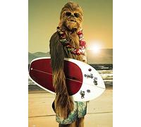 GB eye - Poster Star Wars - Chewbacca Surf 61x92cm - 5028486166480