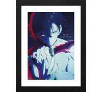 GB eye Solo Leveling Jinwoo 30 x 40 cm Impression d'art encadrée | Impression murale | Affiches et impressions | Marchandises de nivellement solo | Cadeaux de nivellement solo