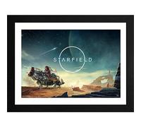 GB eye - STARFIELD Tirage encadré Atterrissage (30 x 40 cm)