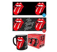 GB eye Tasse thermosensible en céramique, Motif Langue des Rolling Stones, 15 x 10 x 9 cm