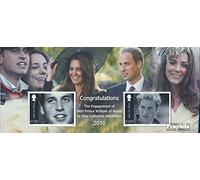 gb - Isle of Homme Bloc 76 (complète.Edition.) neuf avec gomme originale ** MNH 2010 fiançailles prince william (Timbres pour les collectionneurs) Famille royale britannique (Diana, Charles, Elisabeth