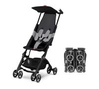 Gb Pockit Air All Terrain Velvet Noir, Velours Noir, Compact