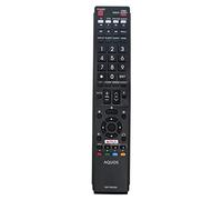 GB173WJSA RRMCGB173WJSA Télécommande de rechange compatible avec Sharp Aquos Ultra HD LED Smart TV LC-80UH30U LC-70UC30U LC-70UH30U LC-70UE30U LC-60UE30U LC-80UE30U