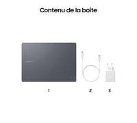 Samsung Galaxy Book4 Pro Intel Core Ultra 5 125H Ordinateur portable 35,6 cm (14") Écran tactile WQXGA+ 16 Go LPDDR5x-SDRAM 512 Go SSD Wi-Fi 6E (802.11ax) Windows 11 Home Gris
