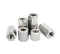 GB56 M6 M8 M10 M12 M14 M16 304 acier inoxydable allonger la colonne hexagonale Joint écrou d'accouplement connecter entretoise longue tige(M14 x 22 x 30 (1pcs))