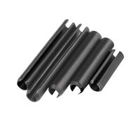 GB879 M1.5 M2 M2.5 M3 M4 M5 M6 M8 M10 M12 broches droites à ressort 65Mn ressort en acier noir goupille fendue cylindrique élastique(M6(10pcs),14mm)