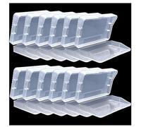 GBA Lot de 12 étuis de protection transparents pour cartouches de jeu Game Boy Advance GBA - Anti-poussière - Sanviatime