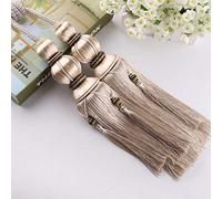 GBASDXU Attaches de Rideaux for Rideaux, 1 Paire d'embrasses à Pampilles européennes de Luxe, élégantes, Doubles Boules tressées, retenue de draperie, décoration de la Maison,