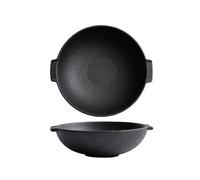 GBASDXU Bol à soupe à deux anses, Grand Bol À Soupe En Céramique À Double Oreille, for Salade, Cuisine, Riz, Nouilles Instantanées, Bols Profonds