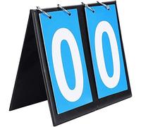 GBASDXU Tableau d'affichage à Bascule, Tableau de Score Portable à 2/3/4 Chiffres avec Compteur de Points for Tout Sport de compétition