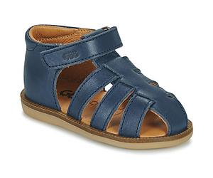 GBB Sandales plates AUGUSTE in Bleu 20