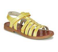 Sandales plates filles GBB KATAGAMI Jaune 34