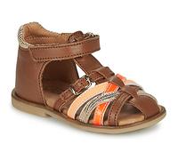 GBB Sandales plates KLOE in Marron 21