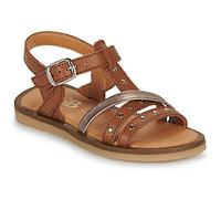 GBB Sandales plates ORKIDA in Marron 28