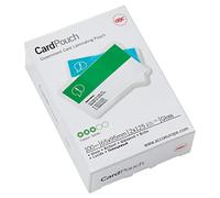 GBC Card Laminating Pouch - 250 microns pack de 100 - brillant - 65 x 95 mm pochettes plastifiées