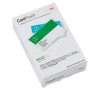 GBC 3740433 Gloss Card Laminating Pouches, Pack of 100,Transparent,64x108mm 2x12