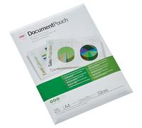GBC 3740482 Lot de 25 Pochettes de plastification standards Transparent
