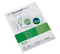 GBC 3740483 Pack de 25 Pochettes brillantes pour document A5 2 x 75 microns