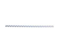 GBC 4028193 Dos de reliure à spirale plastique - A4, 6 mm/25 feuilles, blanc, 100 pièces