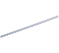 Peigne à relier en plastique CombBind, A4, 8 mm, blanc