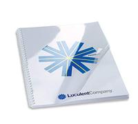 GBC 4400025 Lot de 100 Plats de couverture HiClear - Format A5, PVC, 240 microns, transparents (100) Transparent