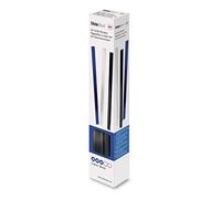 GBC 46005E Pack de 25 Baguettes à Relier A4 6 mm Noir