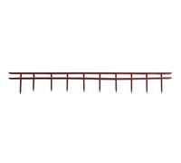 GBC 9660003 Pack de 100 Peignes A4 25 mm Bordeaux