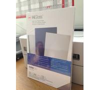 GBC | Assortiment 50 Plats de couverture HiGloss & HiClear A4 | 25 HiClear 180 microns + 25 HiGloss 250 g/m² | Présentation premium | Réf. CR121870