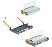 GBC Rouleau de plastification pour cartouche rechargeable de plastifieuse Foton 30 - 125 microns - 306 mm x 34,4 m