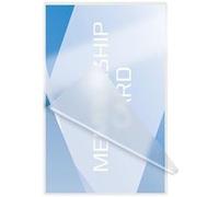 Card - Brillant - pack de 100 - clair - 83 x 119 mm pochettes plastifiées