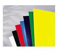 GBC CN020070 Pack de 25 Plats de Couverture 250 g/m2 Blanc