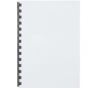 GBC CombBind - 8 mm - 14 anneaux - A5 (148 x 210 mm) - 45 feuilles - noir - 100 unités peigne de reliure PVC Noir https://www.fnac.com/mp6561887/GBC-baguettes-a-relier-en-plastique-format-A5-14-anneaux-8mm-noir/w-4?oref=e8e13b6b-c01b-b303-b9ce-9f8bcc0d966d