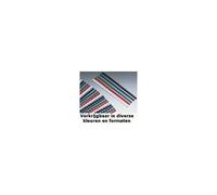 Gbc Combbind - Polychlorure De Vinyle (Pvc) - 6 Mm - 21 Anneaux - A4 (210 X 297 Mm) - 25 Feuilles - Bleu - 100 Unités Peigne De Reliure En Plastique