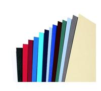 GBC Couverture LeatherGrain, DIN A5, 250 g/qm, noir